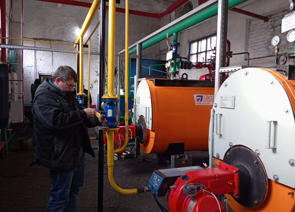 Ещё две котельные в Одесском районе подключены к природному газу 