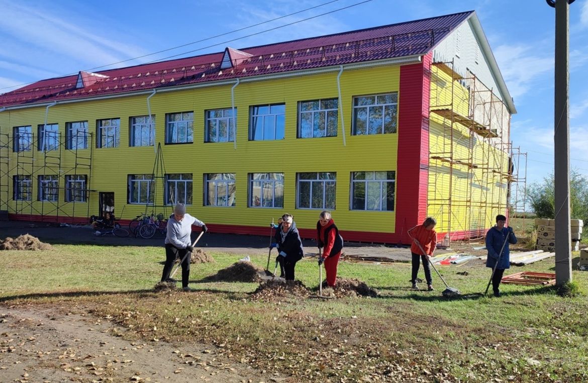 В Одесском районе идёт месячник чистоты и благоустройства