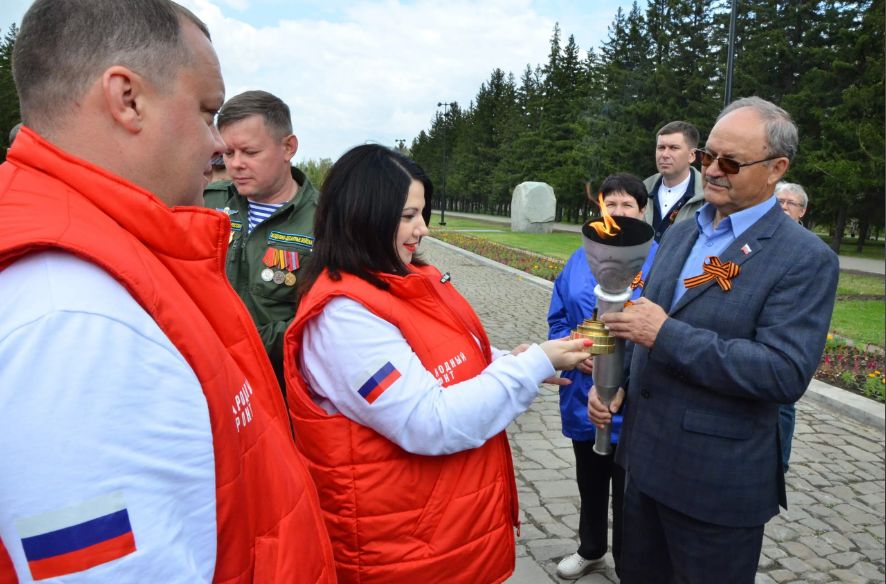 В Одесское привезли частичку Вечного огня