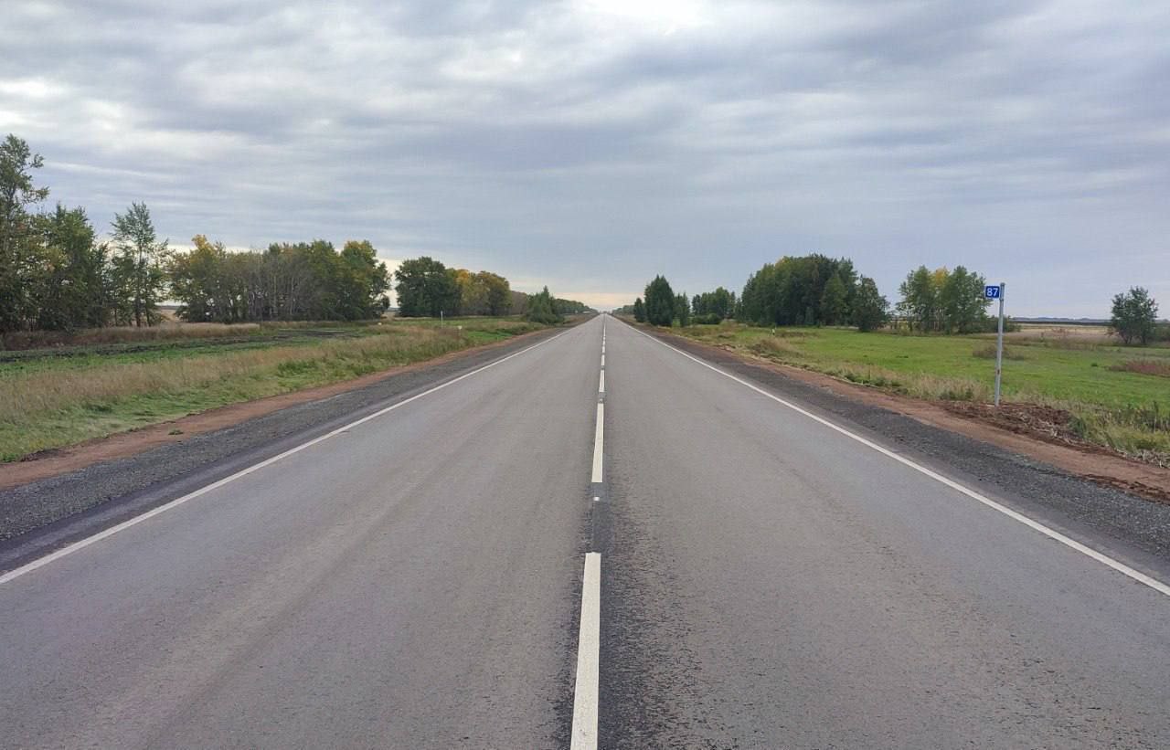 В этом году продолжится ремонт дороги Омск – Одесское – граница Республики Казахстан