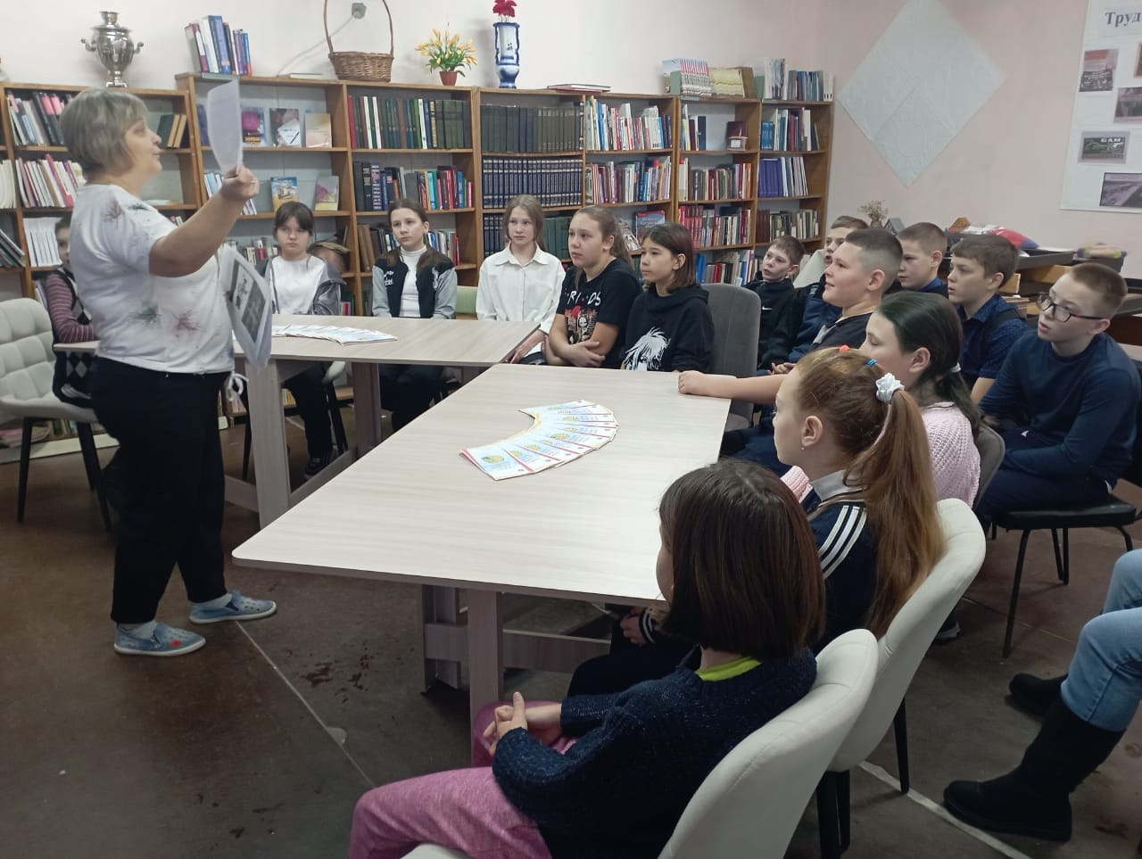 В рамках проекта в Буняковскую библиотеку закуплены не только игры, но и телевизор