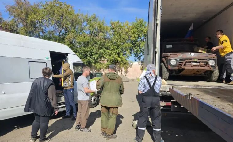 Частичка помощи от одесситов