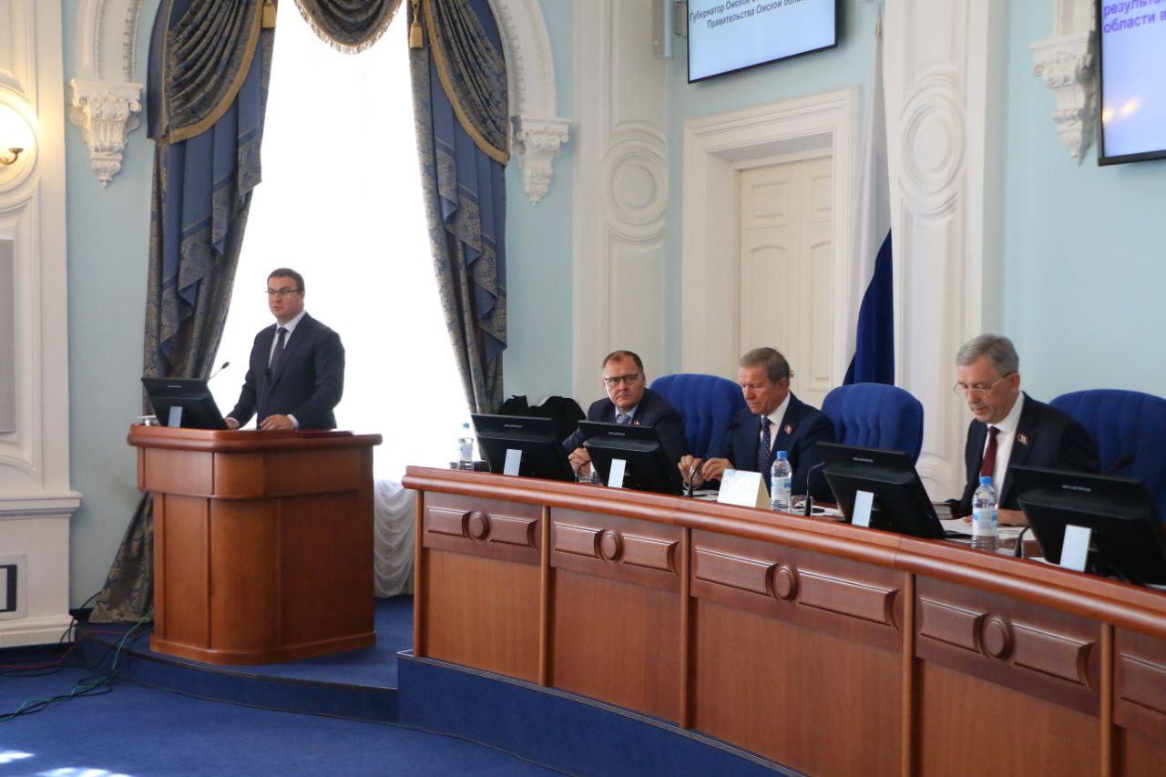 Виталий Хоценко рассказал, как Омская область живет в 2024 году