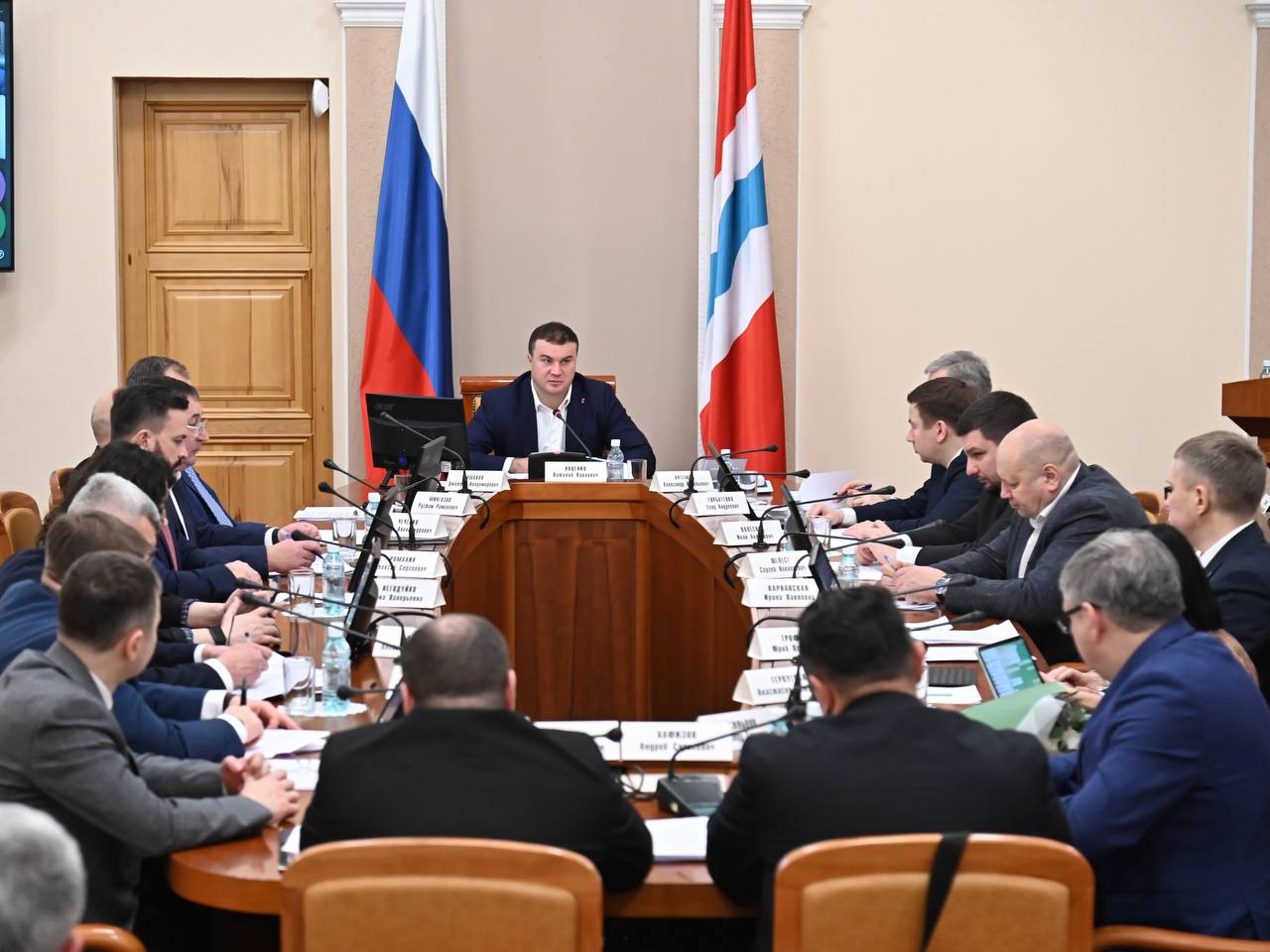 Виталий Хоценко провёл заседание Инвестиционного комитета Омской области