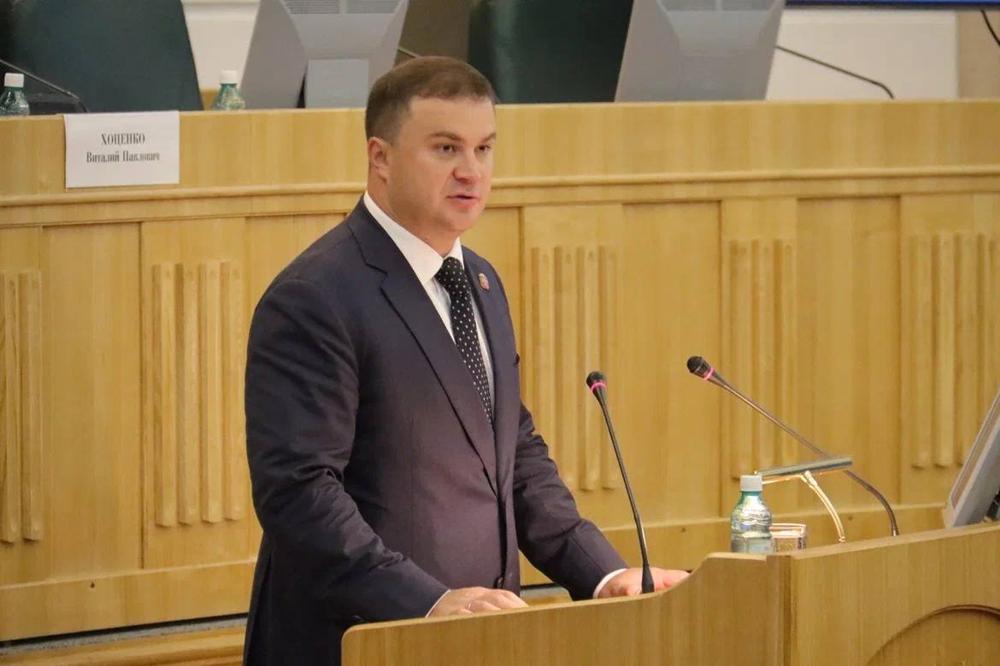 Губернатор Виталий Павлович Хоценко отчитался о работе правительства Омской области за 2023 год